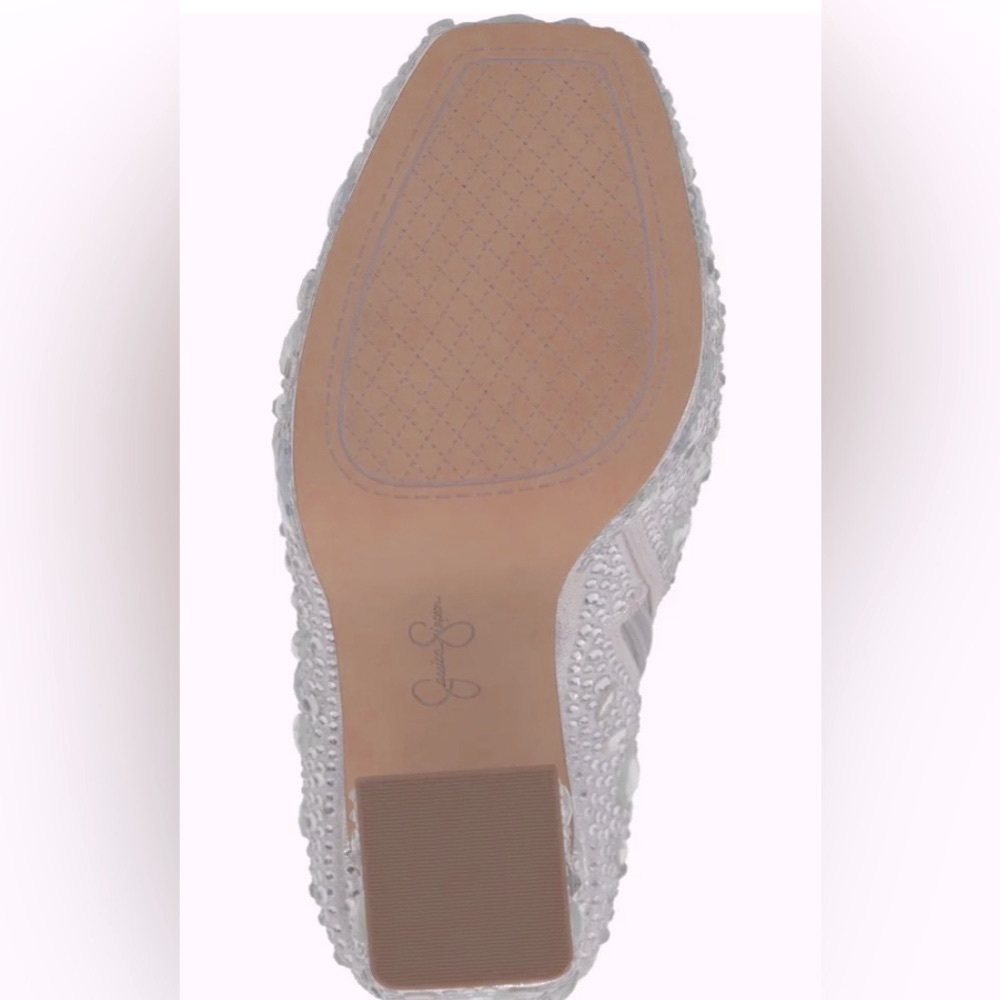 NWT Glam Jessica Simpson Shimmer Dolly Platform Booties.New in Box.Size 10 - Picture 7 of 8